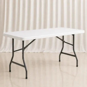 Plastic Trestle Table Hire (4ft)