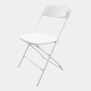 White Folding Chair Hire